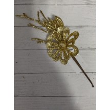 Новогодняя веточка 19*7 см, цена за 1 шт